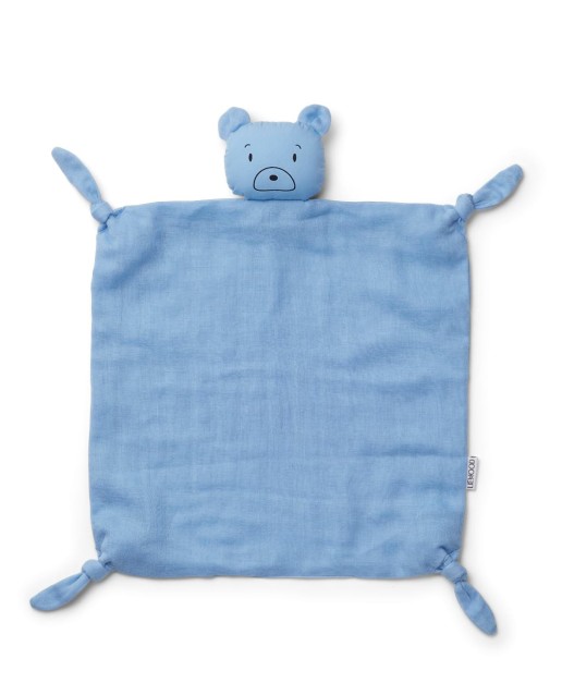 Agnete Cuddle Cloth - Mr bear sky blue